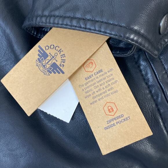 Dockers Faux Fur Men's 2X Jacket Zip Up - Picture 9 of 12